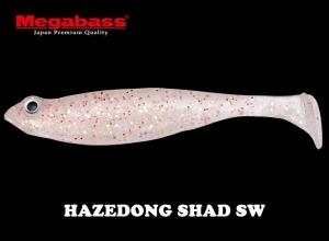 MEGABASS HAZEDONG SHAD SW 4.2inch CLEAR HOLO (in stock)