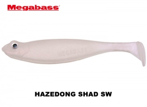 MEGABASS HAZEDONG SHAD SW 4.2inch Glow Pearl White (in stock)