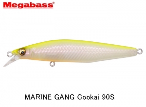 MEGABASS MARINE GANG Cookai 90 Sinking PM Chart Back