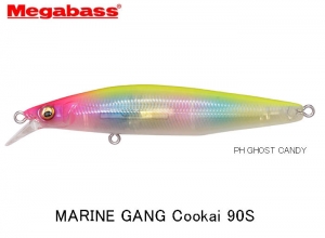MEGABASS MARINE GANG Cookai 90 Sinking PH GHOST CANDY