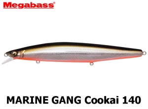 MEGABASS MARINE GANG Cookai 140 Floating M Anchovies RB (in stock)