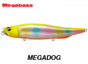 MEGABASS MEGADOG #9 SUNSET RAINBOW (in stock)  MEGABASS MEGADOG #9 SUNSET RAINBOW (in stock)