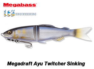 MEGABASS Magadraft Ayu Twitcher Sinking #01 Hayase Ayu (in stock)