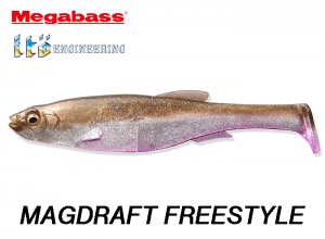MEGABASS Magdraft Free Style 5inch #02 Wakasagi (in stock)