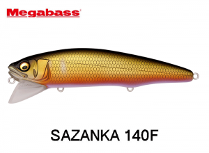 MEGABASS SAZANKA 140F #09 Wakin Ohi Ayu