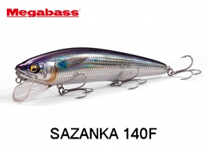 MEGABASS SAZANKA 140F #02 FA Mullet (in stock)