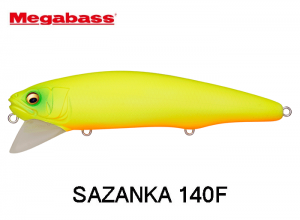 MEGABASS SAZANKA 140F #14 Do Chart OB (in stock)