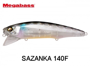 MEGABASS SAZANKA 140F Flicker Mullet (in stock)