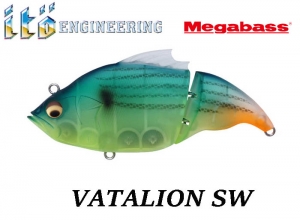 MEGABASS VIBRATION-X VATALION SW MAT LIME KONOSHIRO