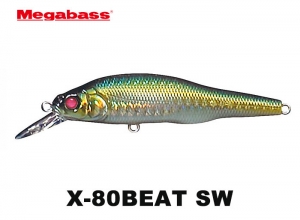 MEGABASS X 80 BEAT SaltWater #5 Cruising Blue