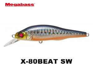 MEGABASS X 80 BEAT SaltWater #7 Red Belly Sardines