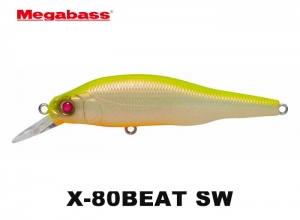 MEGABASS X 80 BEAT SaltWater #16 Anchovies RB