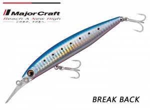 Major craft BREAK BACK BBK-120 #2 Blue Pink Sardine (Keimura)  (In stock)