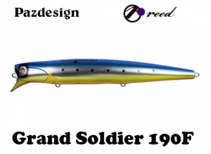 Pazdesign Grand Soldier 190F #01 Bait flash power sardine (in stock)