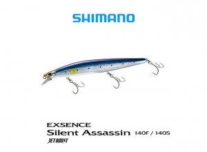 SHIMANO EXSENCE SILENT ASSASSIN 140F JETBOOST #001(in stock)