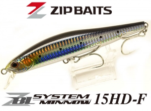 Zip Baits ZBL SYSTEM MINNOW 15HD-F #718 Holo Sardine