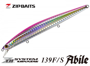 Zip Baits ZBL System Minnow 139F Abile #722 (in stock)