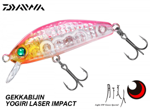 2025 DAIWA Gekkabijin Yogiri Laser Impact 42F LI Pink Back Glow Belly Blue-Eye Oct. Debut