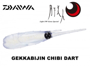 DAIWA GEKKABIJIN CHIBI DART 1.5inch Kirameki Clear (In stock)