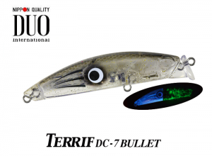 DUO TERRIF DC 7 BULLET CCCZ359 Squid Color Squid Ink Clear (in stock)