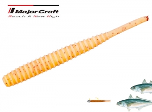 Major Craft BioBait I-Tail 2 inches Light game worm #2