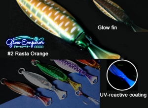 Glow Emperor 60g #02 Rasta Orange