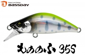 Bassday Native Trout Mononofu 35S 006 Chart Back (in stock)