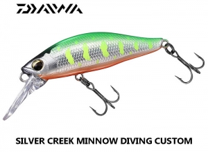 DAIWA SILVER CREEK MINNOW DIVING CUSTOM 50FS Chart Yamame Orange Belly