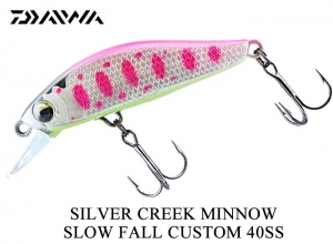 DAIWA Silver Creek Slow Fall Custom 45SS Pink Yamame Chart Belly (in stock)