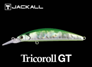 JACKALL Tricoroll GT 56MD-F Flash Green Back (in stock)