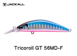 JACKALL Tricoroll GT 56MD-F Flash Blue Back (in stock)