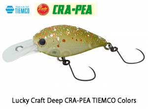 Lucky Craft Deep CRA-PEA TIEMCO Colors 001