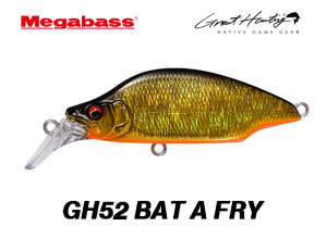 MEGABASS GREAT HUNTING GH52 BAT A FRY #09 (in stock)