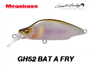 MEGABASS GREAT HUNTING GH52 BAT A FRY #10 (in stock)