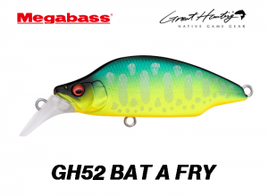 MEGABASS GREAT HUNTING GH52 BAT A FRY #12 (in stock)