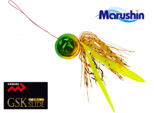 GSK Slide Tai Rubber Complete Set 105g Metallic Green Gold