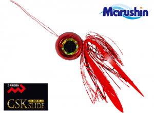 GSK Slide Tai Rubber Complete Set 105g Red Metallic Glitter