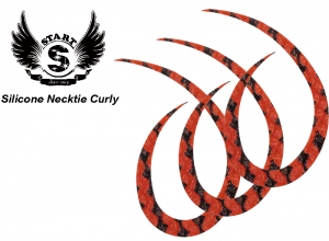 START Silicone Necktie Curly #06(Brown Zebra)