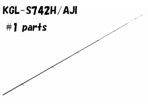 Original spare parts for Major craft KGL-S742H/AJI #1 tip parts