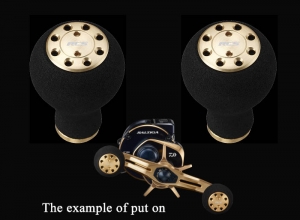Option-3 SO 21SG RCS Power Light M GD Double Handle Knob