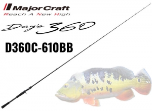 MajorCraft Days 360 D360C-610BB (Shipping is required)