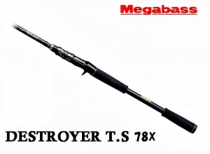 MEGABASS DESTROYER T.S TS78X (Shipping is required)