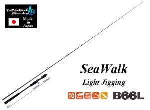 YAMAGA Blanks SeaWalk Light Jigging B66L Bait Model (Shipping required)
