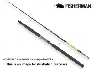 FISHERMAN Monster CC 61 BIG GAME Black package(Shipping is required)