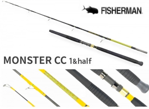 FISHERMAN Monster CC 61 BIG GAME Special Coral yellow(Shipping is required)