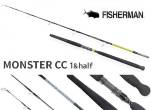 FISHERMAN Monster CC 61 BIG GAME Silk black package(Shipping is required)