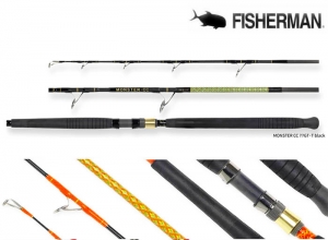 FISHERMAN Monster CC 68GT T (3piece) Coral Orange Package(Shipping is required)