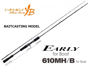YAMAGA Blanks EARLY 610MH/B for Boat (baitcasting)(Shipping is required)