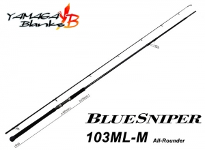 Yamaga Blanks 2024 Blue Sniper 103ML-M (Shipping is required)