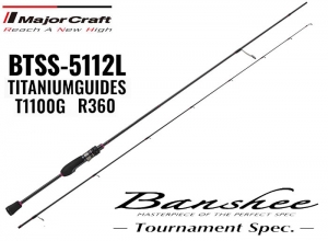 MajorCraft Banshee BTSS-5112L Spinning Trout (Shipping is required)
